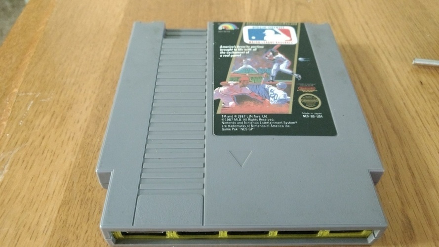 NES cartridge RetroPi Zero case holder 3D Print 141987