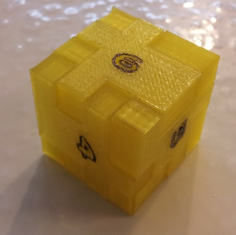 Dice Cube Puzzle