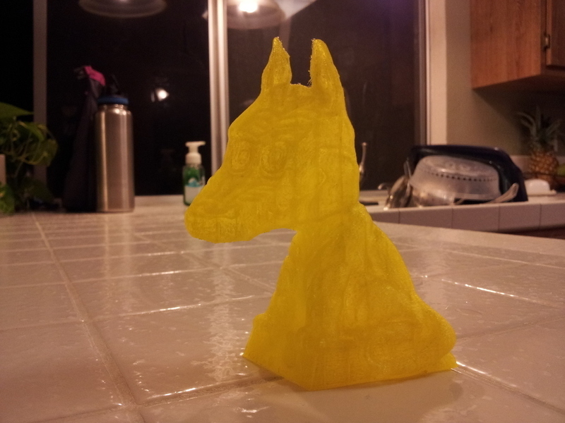 Hollow Face Dragon with Flat Bottom