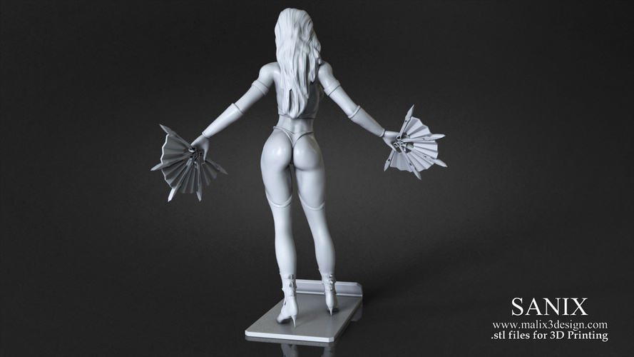 Mortal Kombat – KITANA / 3D Printable Model 3D Print 142054