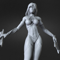Mortal Kombat – KITANA / 3D Printable Model - Thumbnail 8