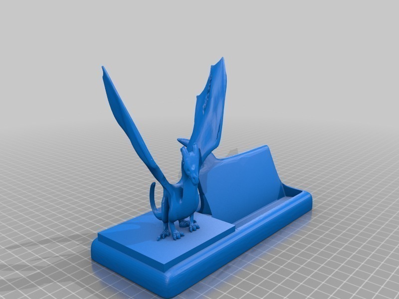 mr dragon says business card holder for plastics