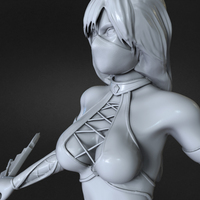 Mortal Kombat – KITANA / 3D Printable Model - Thumbnail 9