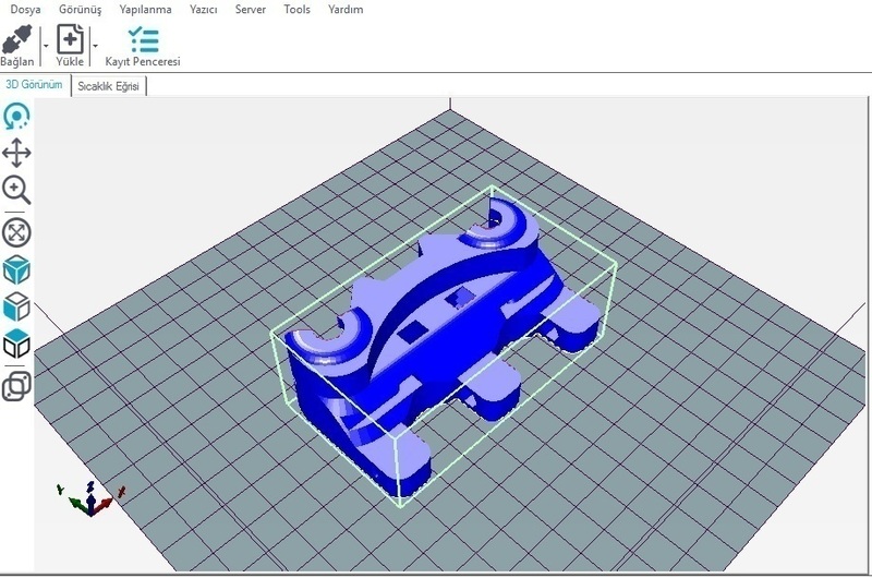 Delta Printer Z Lineer Roller Part