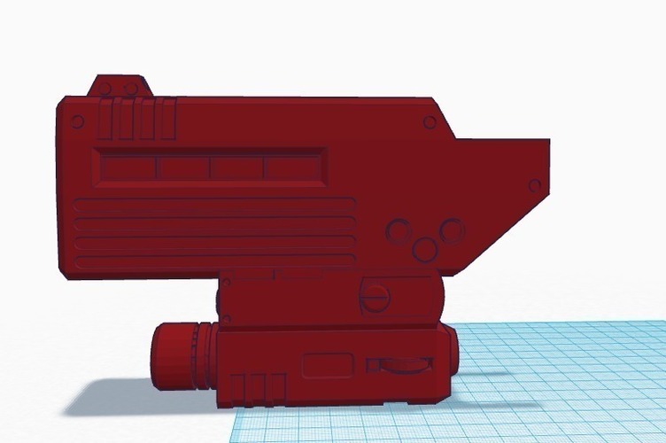 ODST front for Halo magnum 3D Print 142140