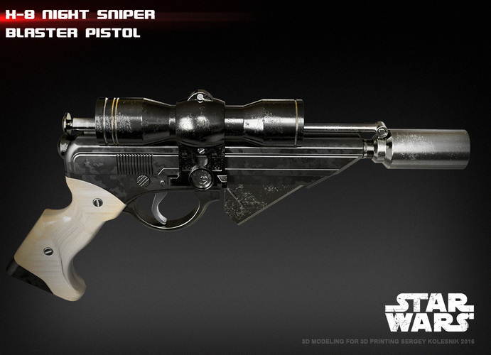 X-8 Night Sniper 3D Print 142146