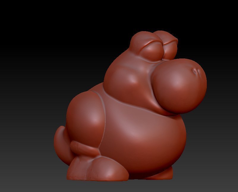 3d Printed Baby Yoshi By Carmelo Nazario Pinshape