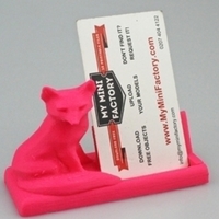 mr fox and mr owl says business card holders - Thumbnail 3
