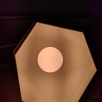 Cut Block Dropped Pendant Lamp Shade  - Thumbnail 2