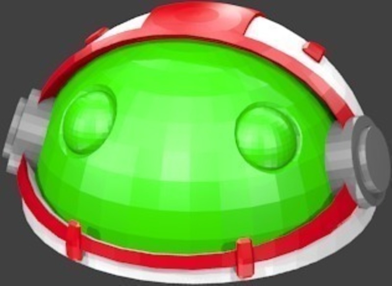 Android space helmet
