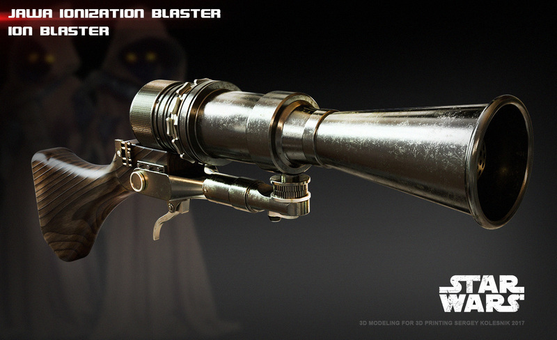 Ion blaster- Jawa ionization blaster