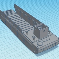 Landing craft World War Two - Wargame scenery - Thumbnail 2