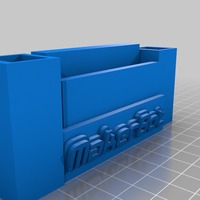 makerbot iphone stand and pen holder for plastics - Thumbnail 2