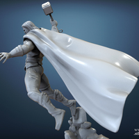 Avenger Scene – THOR Son of Asgard 3D Printable Model - Thumbnail 3