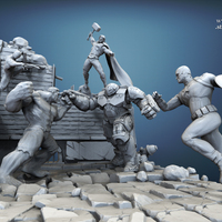 Avenger Scene – THOR Son of Asgard 3D Printable Model - Thumbnail 8