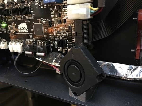 Wanhao D6 Monoprice Ultimate Better Board Cooling 