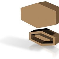 coffin shaped box - Thumbnail 4