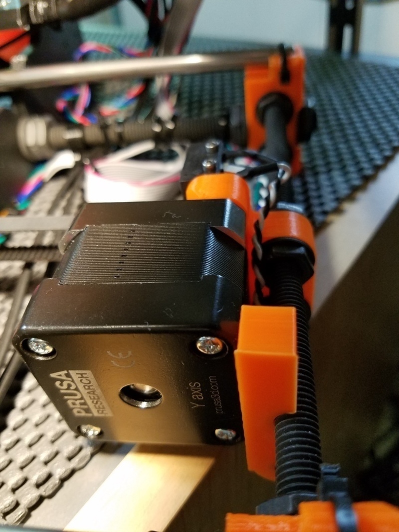 Prusa I3 Mk2 Y motor spacer
