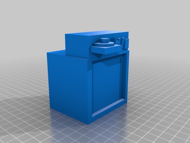tv and dvd player model 3D Print 14264