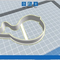 Set Three little birds cookie cutter for professional - Thumbnail 1