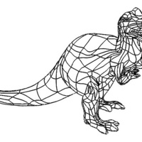 Dinosaur Figure (Dilophosaurus)  - Thumbnail 4