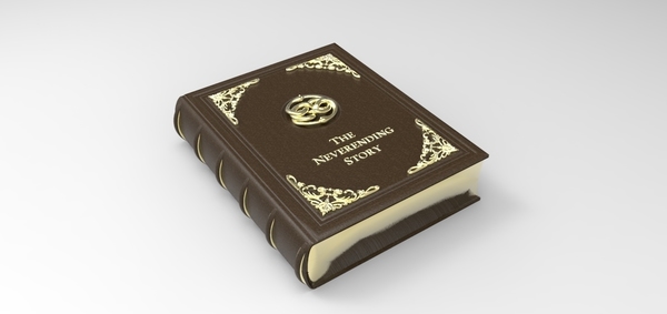 The Neverending Story Book - BOX (Prop)