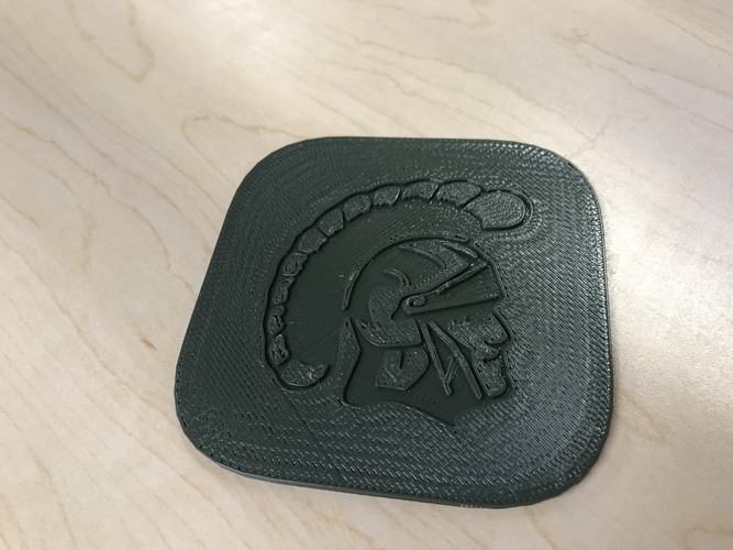 USC Trojans Football Tommy Coasters (4 designs) 3D Print 142879