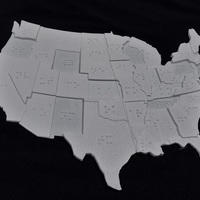 USA Braille Map: Feel The World - Thumbnail 9