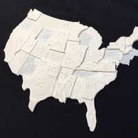USA Braille Map: Feel The World - Thumbnail 12