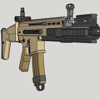 SCAR Extended Rails - Thumbnail 2