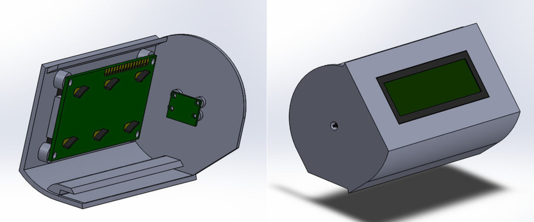 Caja para Medidor de potencia RF y Eficacia de antenas 3D Print 143031
