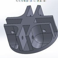 Small Repuesto cruceta carpa 3D Printing 143132