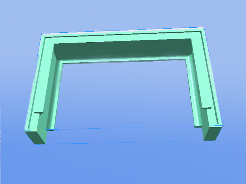 Soporte visera pantalla FPV