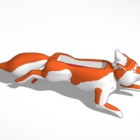 Small fox with gnome iphone 4 speaker 3D Printing 14318