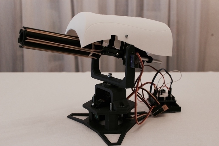Rubber bands sentry gun 3D Print 143222