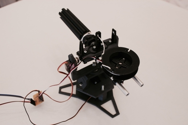 Rubber bands sentry gun 3D Print 143228