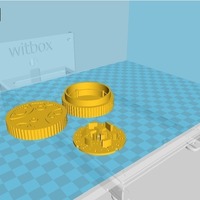 Small simple grinder 3D Printing 143246