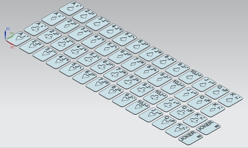 Braille Playing Cards