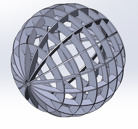 160mm Hollow ball 3D Print 143305