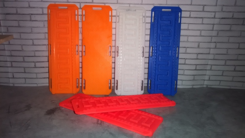 Scale 1/10 car rescue board