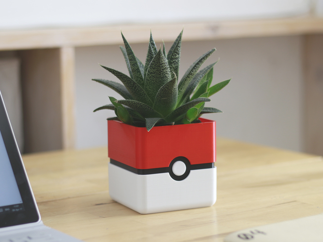Video Game Planter Collection 3D Print 143431