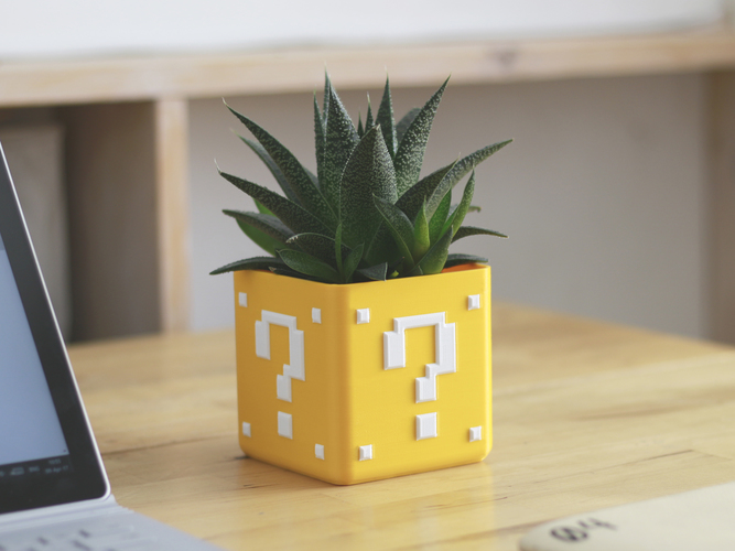 Video Game Planter Collection 3D Print 143432