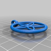 Small pimpernel pendant 3D Printing 14349