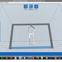 Key from heart cookie cutter for professional - Thumbnail 3