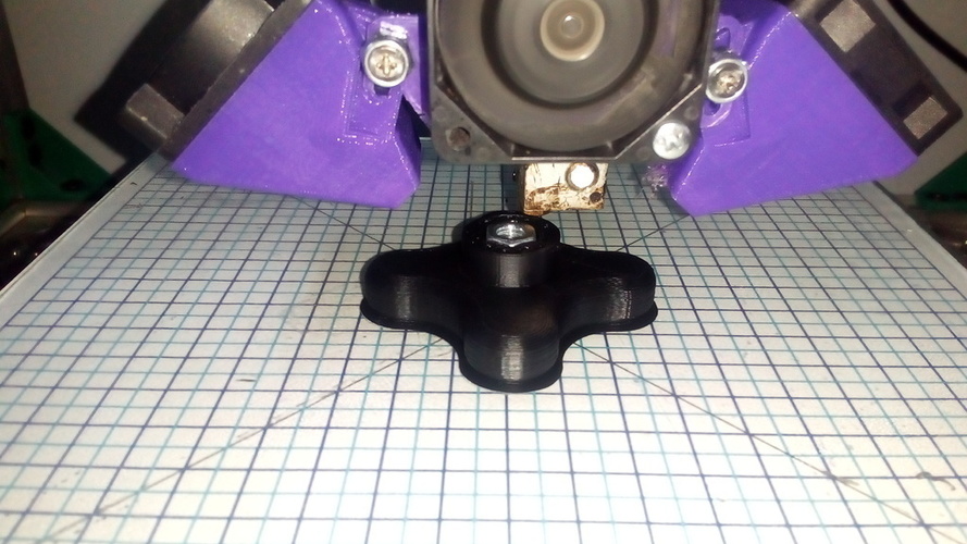 knob/nut m6 3D Print 143516