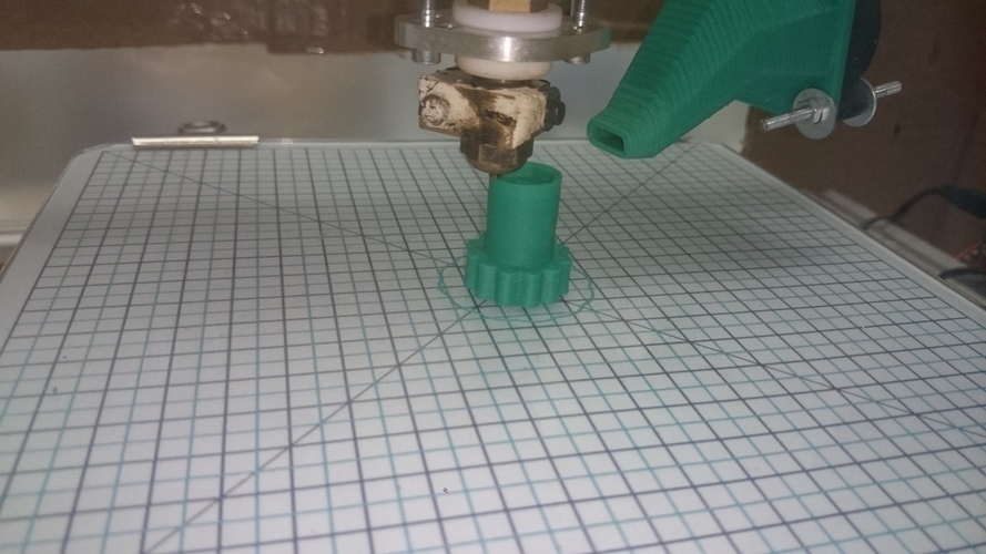 knob with nut 3D Print 143567