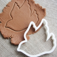 Bird of happiness cookie cutter for professional - Thumbnail 2