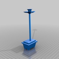 daffodil plant in pot model - Thumbnail 2