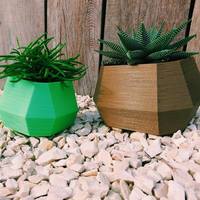 Small Geometric planters v2 3D Printing 143757
