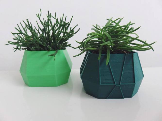 Geometric planters v2 3D Print 143758